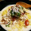 もぐドン's cooksnap of when they made しらすと香味野菜のぶっかけ豆乳冷麺。.