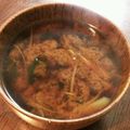 keco5's cooksnap of when they made みょうがの味噌汁.