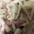 levino's cooksnap of when they made さっぱりシャキシャキ！大根とハムのサラダ.