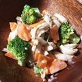 raica9's cooksnap of when they made ブロッコリーとささ身でごちそうサラダ.