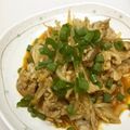haPPｙsong's cooksnap of when they made 豚もやしの辛味ごま油からめ.