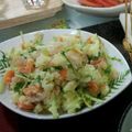 michygel's cooksnap of when they made スモークチーズ&サラミのポテトサラダ.