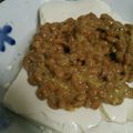 泉李†'s cooksnap of when they made 簡単♪納豆豆腐でたんぱく質摂取.