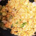 マム's cooksnap of when they made 簡単レタスチャーハン.