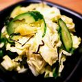 Aloha☆★'s cooksnap of when they made 給食☆春キャベツの塩昆布あえ.