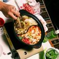 クックWZB880☆'s cooksnap of when they made 激辛注意！火鍋でしゃぶしゃぶ.