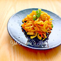 YUH♡ママ's cooksnap of when they made 切干大根と鶏皮のカレー炒め.