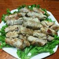 しょこら＠アレ持ち's cooksnap of when they made 豚肉の梅シソ巻き.