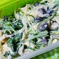 oryochan's cooksnap of when they made 簡単…水菜と油揚げ　お弁当にも♪♪.