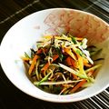 kebeibiko's cooksnap of when they made きゅうりとひじきのサラダ.