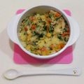 ワラビーナ's cooksnap of when they made 離乳食完了期＊コーンと豆乳のパングラタン.