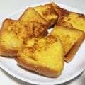 らむ（・×・）'s cooksnap of when they made 普通のフレンチトースト♡カフェ風♪簡単♡.