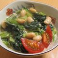 もんしゅしゅ's cooksnap of when they made ＊小松菜と大豆のおひたし＊.