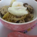 pirorune's cooksnap of when they made にんにく醤油の豚丼.