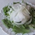 きらり流れ星's cooksnap of when they made ☆玉ねぎと水菜のシャキシャキサラダ.