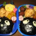 たいやま's cooksnap of when they made キャラ弁❤逆パンダ弁当～♬♪.