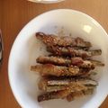 つのだなおたろう's cooksnap of when they made ゴボウの豚肉巻き.