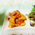 ﾁｲﾁｬﾝﾏﾏ's cooksnap of when they made 筍とベーコンのちょっピリ辛炒め♪.