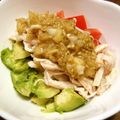 よよっち♪'s cooksnap of when they made 茹で鶏とトマトとアボカドのサラダ.