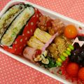 にゃにゃ☆☆☆'s cooksnap of when they made ベーコンエッグ♡な卵焼き.