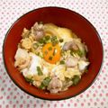 pitachan1's cooksnap of when they made 簡単ボリューム親子丼。.