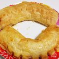 花花里's cooksnap of when they made シナモン香るパイナップルパイ.