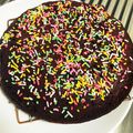 reinchooo's cooksnap of when they made 炊飯器まで５分！チョコおからケーキ＊.