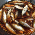 のりんこ★'s cooksnap of when they made 丸ごと食べよう豆あじの南蛮漬け.