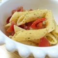 こはる・▽・'s cooksnap of when they made お手軽☆トマトペンネ☆(付け合わせ).
