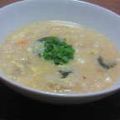 ちゃっかり娘's cooksnap of when they made 残った味噌汁で☆簡単おじや　バター風味.