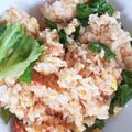☆mew☆'s cooksnap of when they made 子供ランチに♪たらこバター醤油チャーハン.