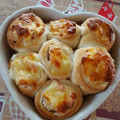 カバゴン's cooksnap of when they made HBで簡単★ツナマヨスクエアパン♪.
