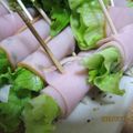 まゆピン's cooksnap of when they made ハムでくるり☆エコなひとくちサラダ.