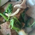 ちゅちゅちゃみ's cooksnap of when they made 豚バラと三つ葉の炒めもの.