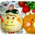 ｄｕ＿ｕｂ's cooksnap of when they made はなかっぱ♪簡単キャラ弁.