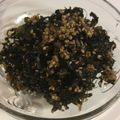 食べたい食いしんぼう's cooksnap of when they made 子供も食べれる☆ふきの葉ゴマ炒め.
