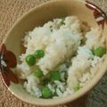 ぱおとまりも's cooksnap of when they made うすいえんどう豆旬の味わいご飯◇甘み香り.