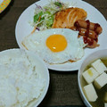2児ママみきてぃ's cooksnap of when they made 無性に食べたくなる☆何て事ない目玉焼き.