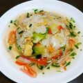 とみ★とみ's cooksnap of when they made とろとろ〜カニかまのあんかけチャーハン.