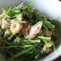 ひくあ's cooksnap of when they made 豆苗のツナたまご和え.