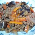 kumizoukun's cooksnap of when they made なすの挽肉ソース炒め.