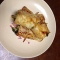 ちゃぎー's cooksnap of when they made 青梗菜と油揚げのまきまきオイスターソース.