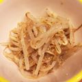 Kanoco51's cooksnap of when they made 簡単美味♪レンジで1分！モヤシナムル.