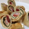 こもちひめ's cooksnap of when they made 簡単時短＊チーズと大葉を薄揚げ巻き巻き.
