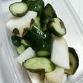 kaoKichen's cooksnap of when they made きゅうり×大葉！さっぱり浅漬け♪.