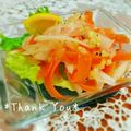 inyako's cooksnap of when they made 塩レモンドレッシングでキャロットラペ♪.