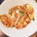 まなぶぅちゃん's cooksnap of when they made かつ丼にもなるかつとじ鍋.