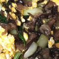 Takire's cooksnap of when they made 牛肉と青菜のオイスター炒め.