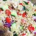 みみみぶた's cooksnap of when they made キヌアのシーチキンサラダ(サラダご飯).