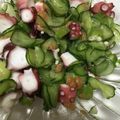 bij0054's cooksnap of when they made 超簡単、タコとオクラの梅サラダ.